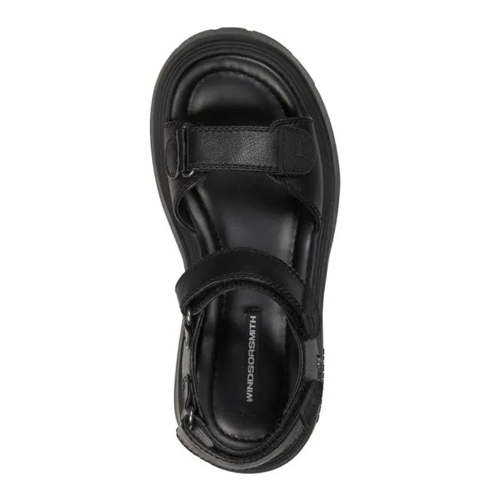 Windsor Smith Sandals Women CONFETTI BLACK CHUNKY SANDALS Windsor Smith Sandals Women CONFETTI BLACK CHUNKY SANDALS