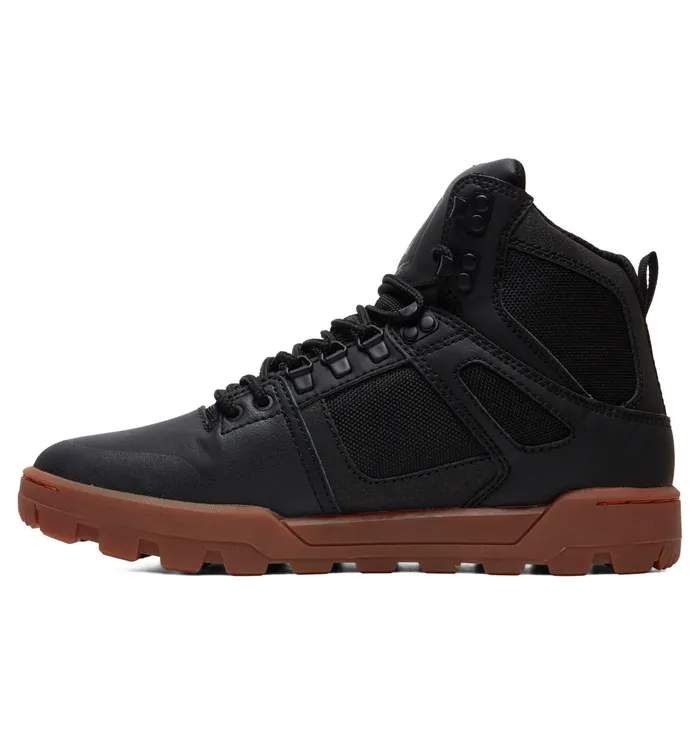Winter Boots Men Pure HighTop WaterResistant Winter Boots blackgum DC Shoes