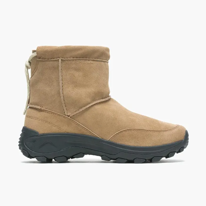 Winter Pull On Wide Width Camel Men Merrell Winter Boots