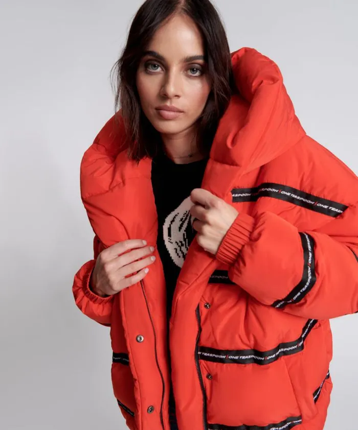 Women ADDICTED PUFFA JACKET One Teaspoon Jackets Women ADDICTED PUFFA JACKET One Teaspoon Jackets