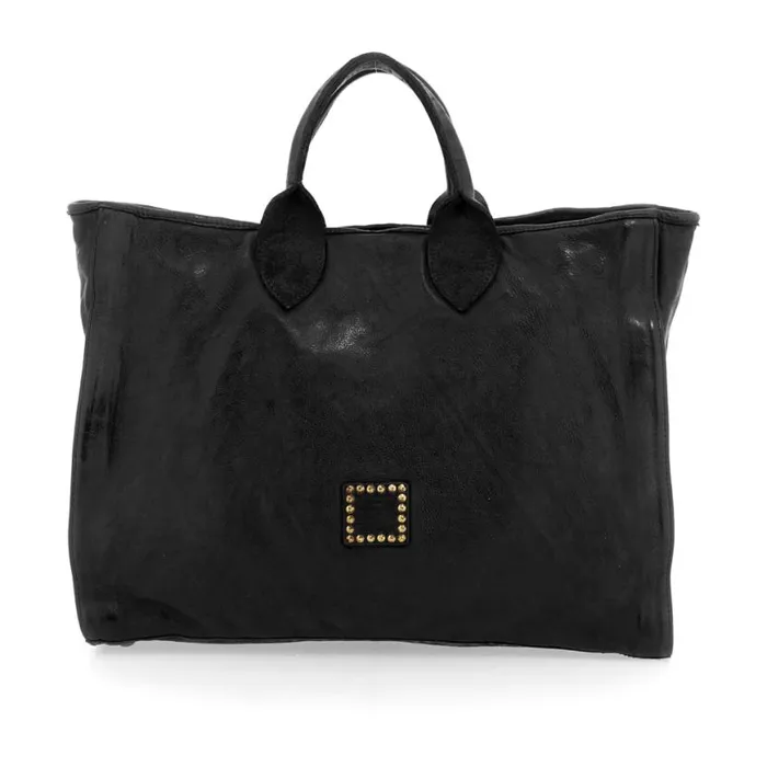 Women Agata Black Campomaggi ShoppersTote Bags Women Agata Black Campomaggi ShoppersTote Bags