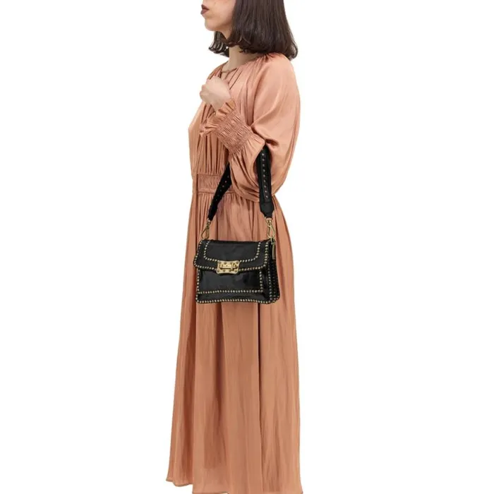 Women Agnese Black Campomaggi Crossbody Bags Women Agnese Black Campomaggi Crossbody Bags