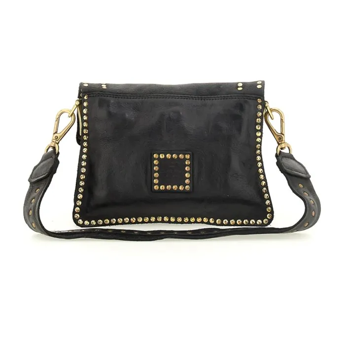 Women Agnese Black Campomaggi Crossbody Bags Women Agnese Black Campomaggi Crossbody Bags