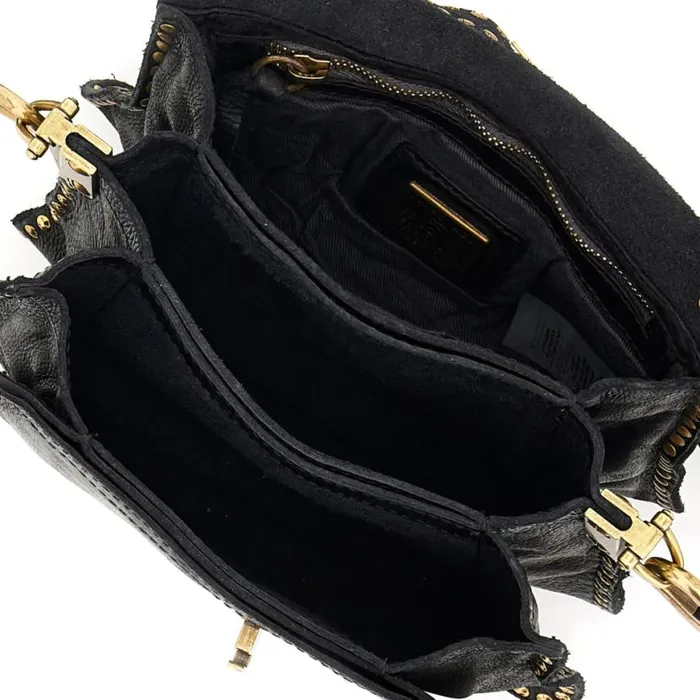 Women Agnese Black Campomaggi Crossbody Bags Women Agnese Black Campomaggi Crossbody Bags