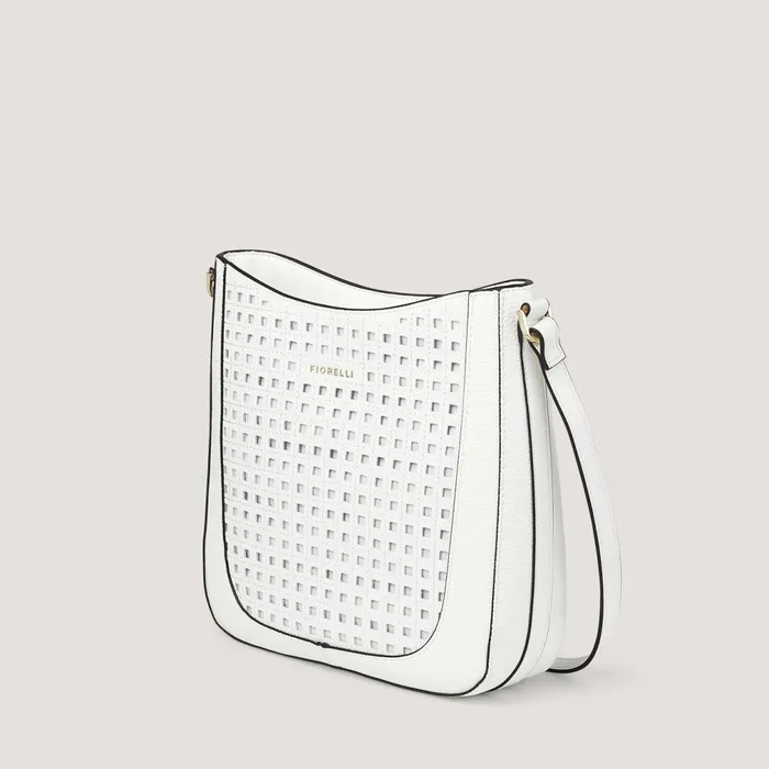 Women Alma Crossbody Bag White LaserCut Fiorelli Crossbody Bags