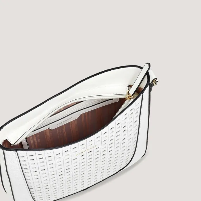 Women Alma Crossbody Bag White LaserCut Fiorelli Crossbody Bags