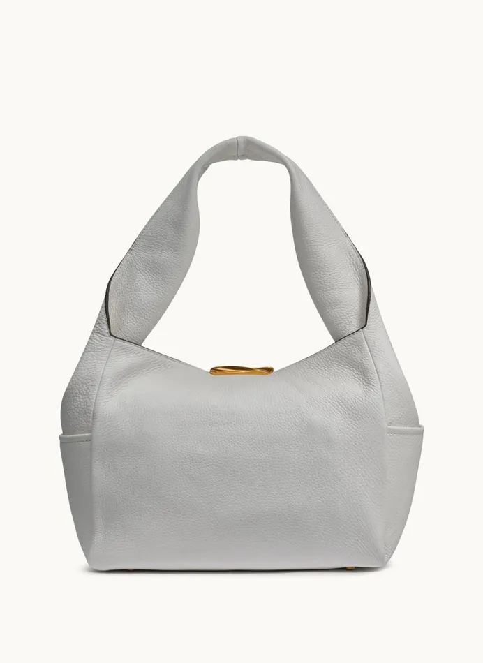 Women AMAGANSETT SHOULDER BAG Brilliant White Donna Karan New York Shoulder And Hobo Bags Women AMAGANSETT SHOULDER BAG Brilliant White Donna Karan New York Shoulder And Hobo Bags