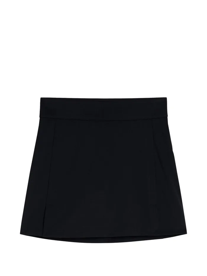 Women Amelie Mid Skirt Black JLindeberg Skirts Women Amelie Mid Skirt Black JLindeberg Skirts
