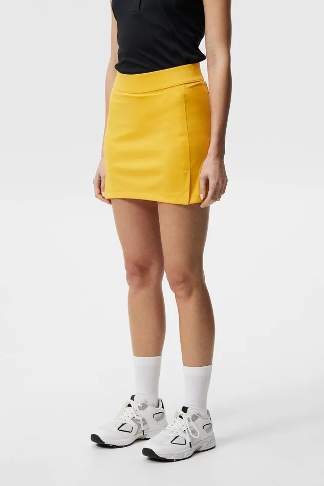 Women Amelie Mid Skirt Citrus JLindeberg Skirts
