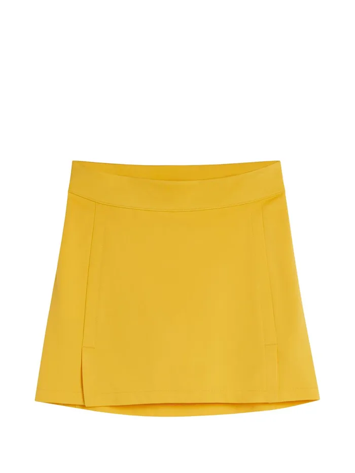 Women Amelie Mid Skirt Citrus JLindeberg Skirts Women Amelie Mid Skirt Citrus JLindeberg Skirts