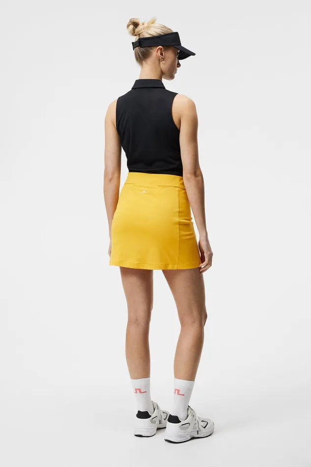 Women Amelie Mid Skirt Citrus JLindeberg Skirts Women Amelie Mid Skirt Citrus JLindeberg Skirts
