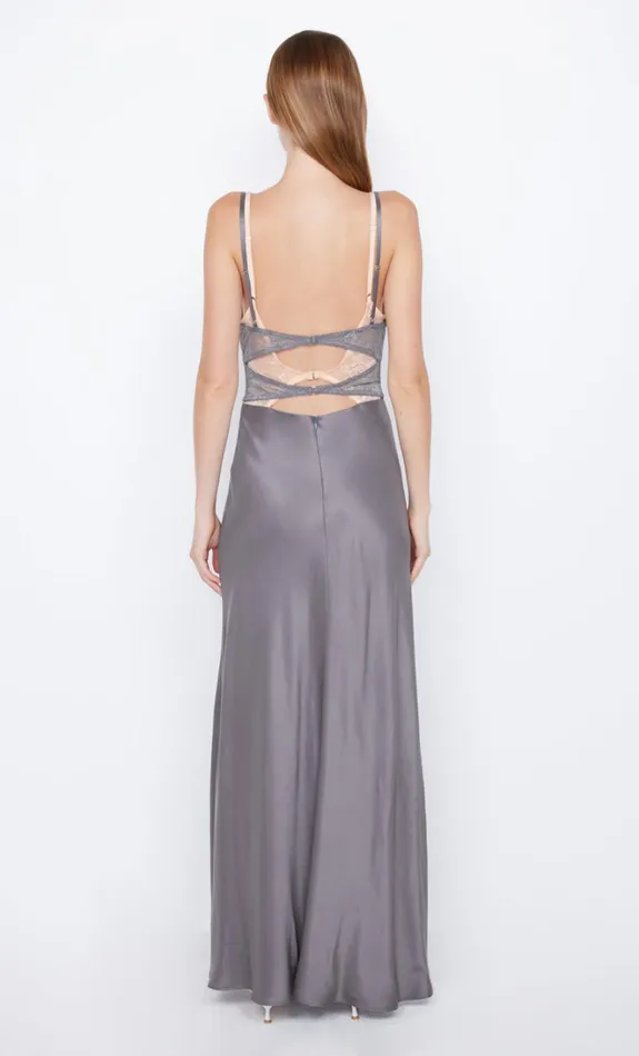 Women AMORAS CUT OUT DRESS 8211 GREYPEACH Bec Bridge Prom Dresses