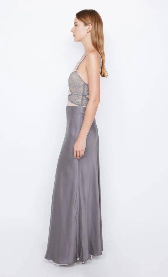 Women AMORAS CUT OUT DRESS 8211 GREYPEACH Bec Bridge Prom Dresses