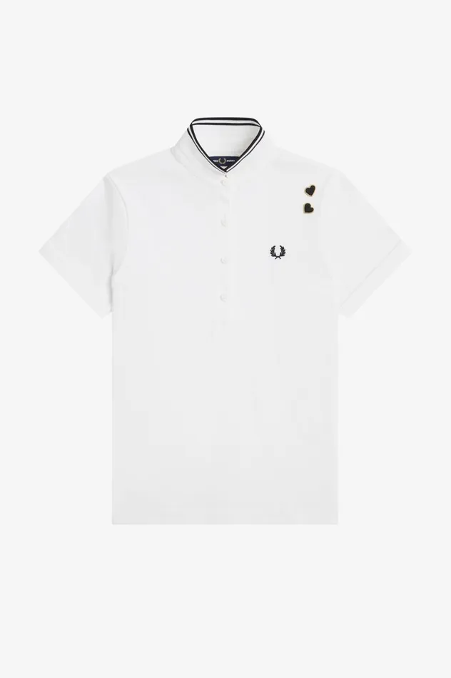 Women Amy Winehouse FoundationAmy Shirt White Fred Perry Polo Shirts