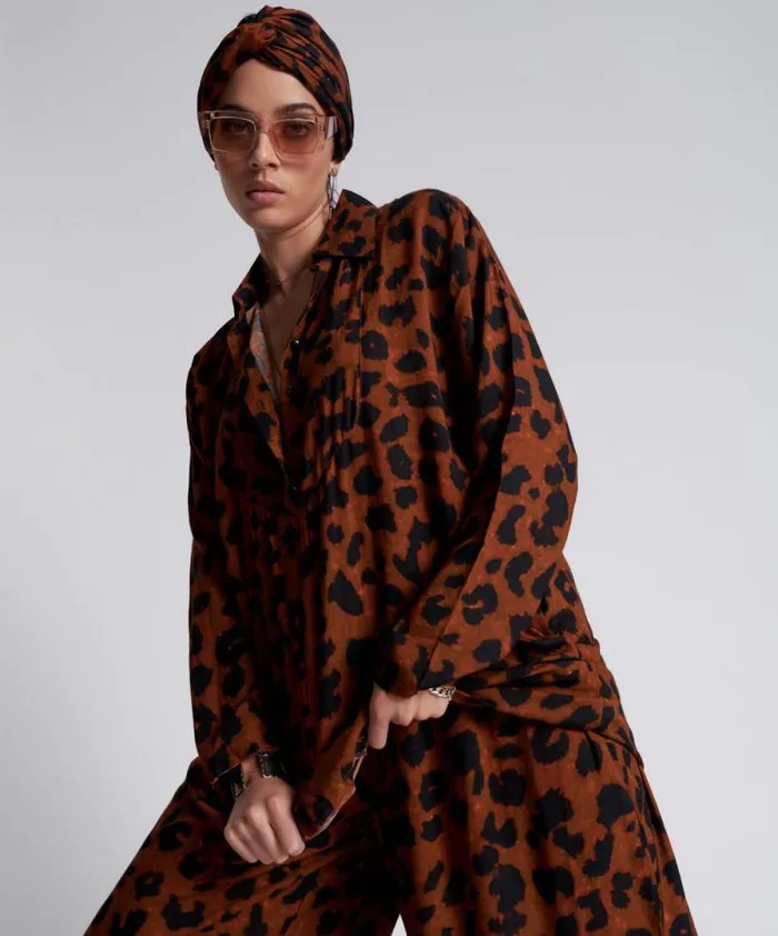 Women ANIMAL ANARCHY TUX TUNIC One Teaspoon Mini Dresses