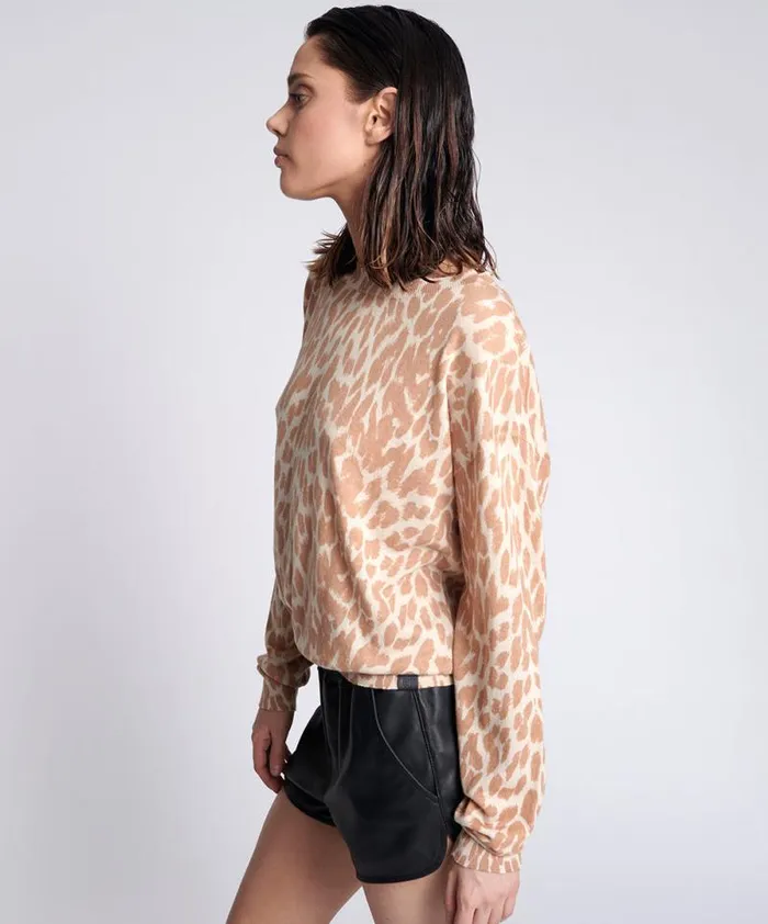 Women ANIMAL HAPHAZARD KNIT SWEATER One Teaspoon Knitwear Women ANIMAL HAPHAZARD KNIT SWEATER One Teaspoon Knitwear