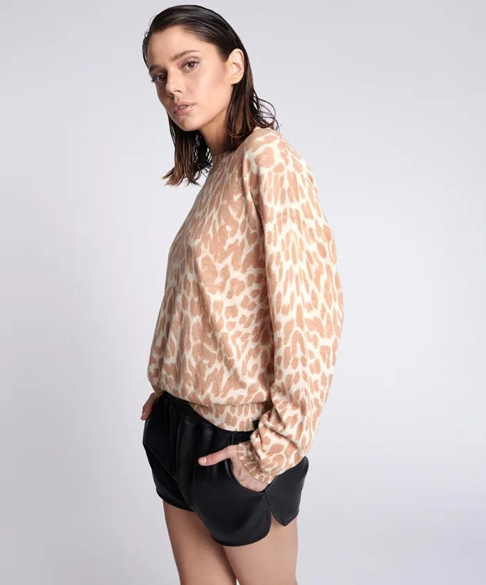 Women ANIMAL HAPHAZARD KNIT SWEATER One Teaspoon Knitwear Women ANIMAL HAPHAZARD KNIT SWEATER One Teaspoon Knitwear