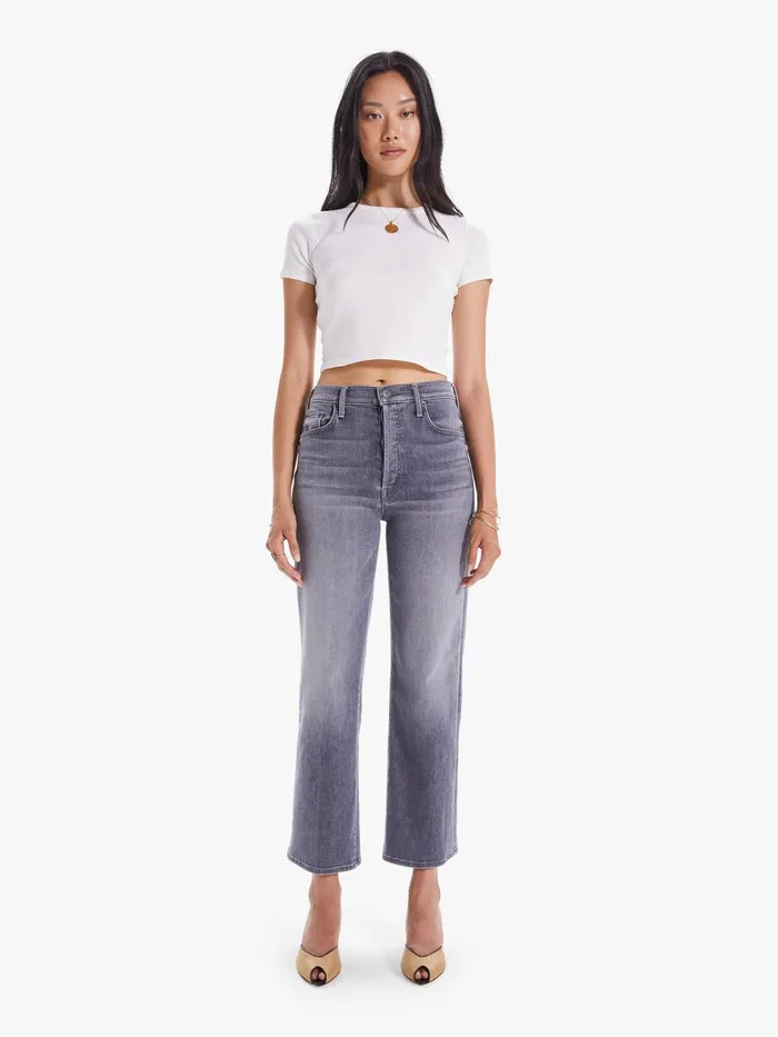 Women Ankle Mother Denim The Rambler Ankle Black