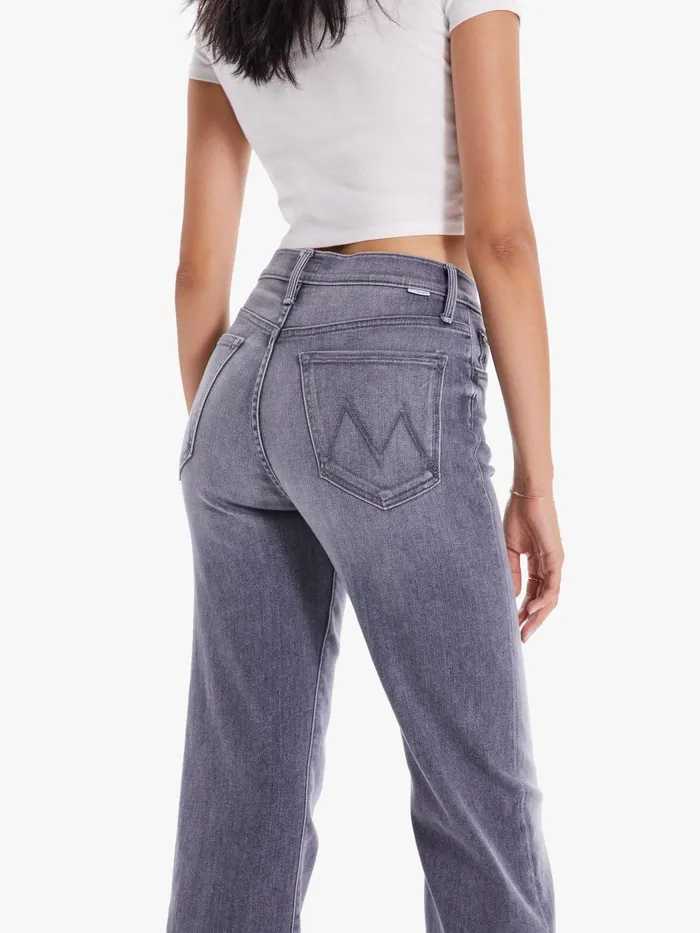 Women Ankle Mother Denim The Rambler Ankle Black