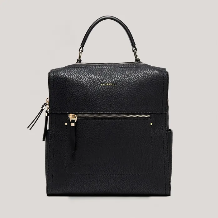 Women Anna Black Backpacks For Women Fiorelli Backpacks