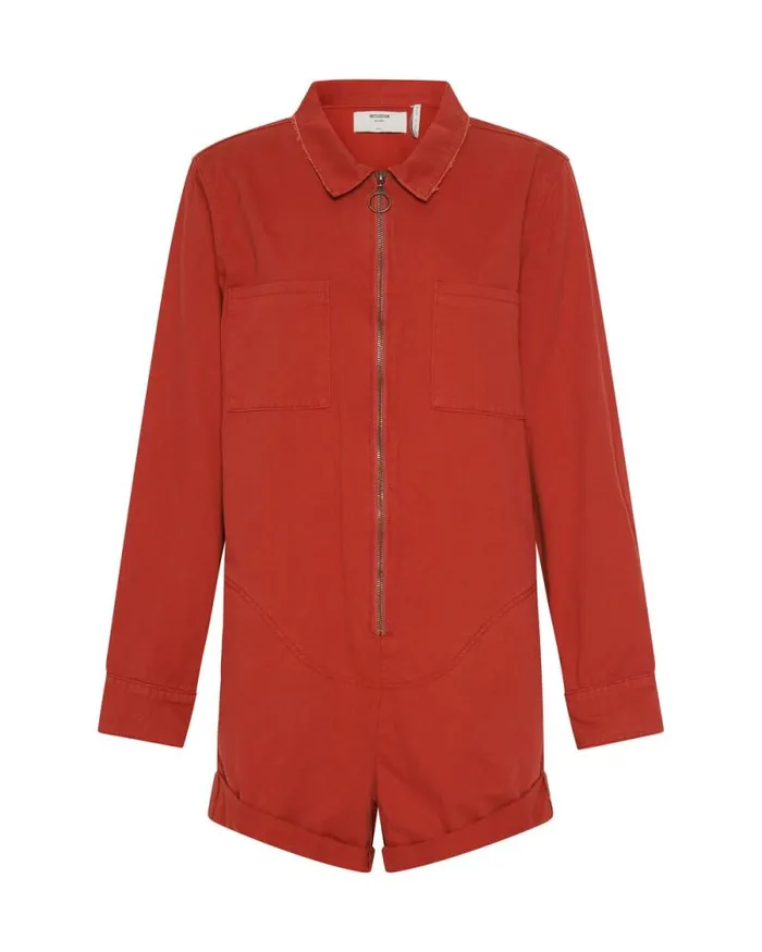 Women APPLE RED PROPHECY JUMPSUIT One Teaspoon Denim Jumpsuits Women APPLE RED PROPHECY JUMPSUIT One Teaspoon Denim Jumpsuits