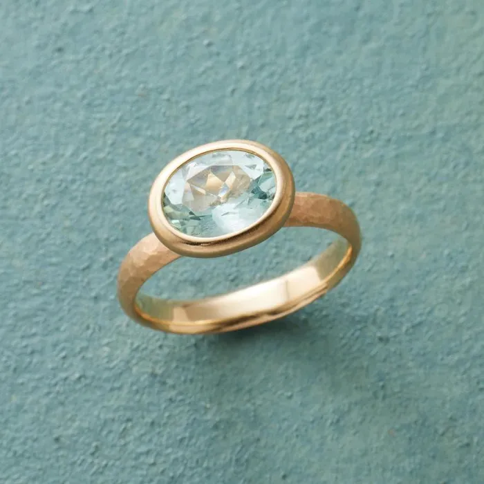 Women Aqua Afloat Ring Sundance Catalog Rings