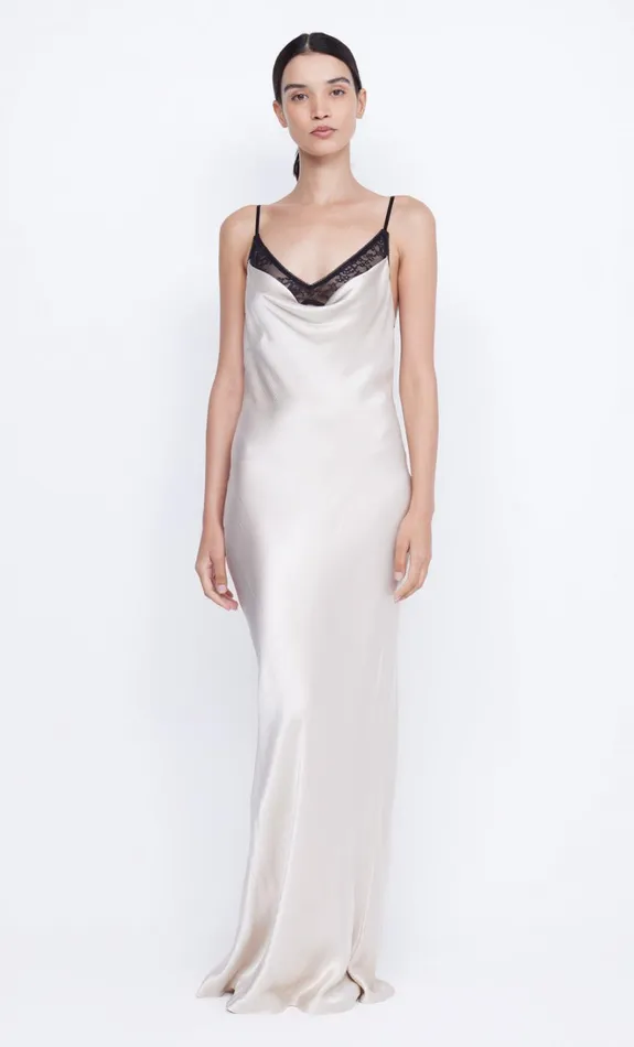 Women ARABELLA BACKLESS DRESS 8211 SANDBLACK Bec Bridge Maxi Dresses