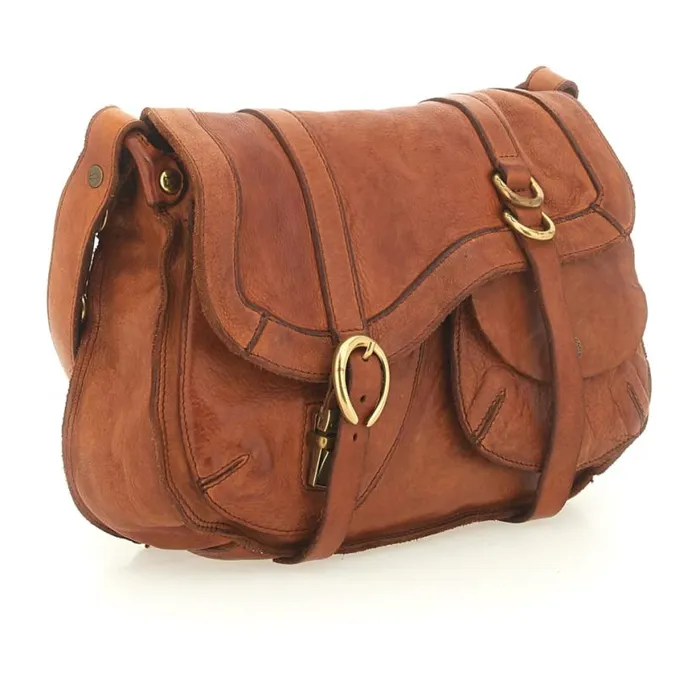 Women Arya Cognac Campomaggi ShoulderHobo Bag Women Arya Cognac Campomaggi ShoulderHobo Bag