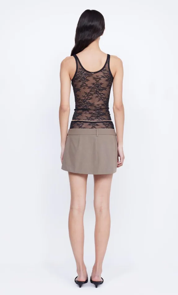 Women AVENIDA LACE TANK TOP 8211 BLACK Bec Bridge Sleeveless