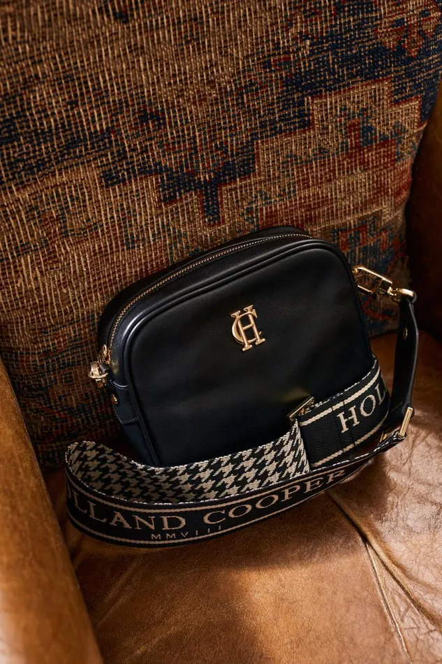 Women Bags Holland Cooper Abbot Bag Strap Ecru Houndstooth Women Bags Holland Cooper Abbot Bag Strap Ecru Houndstooth