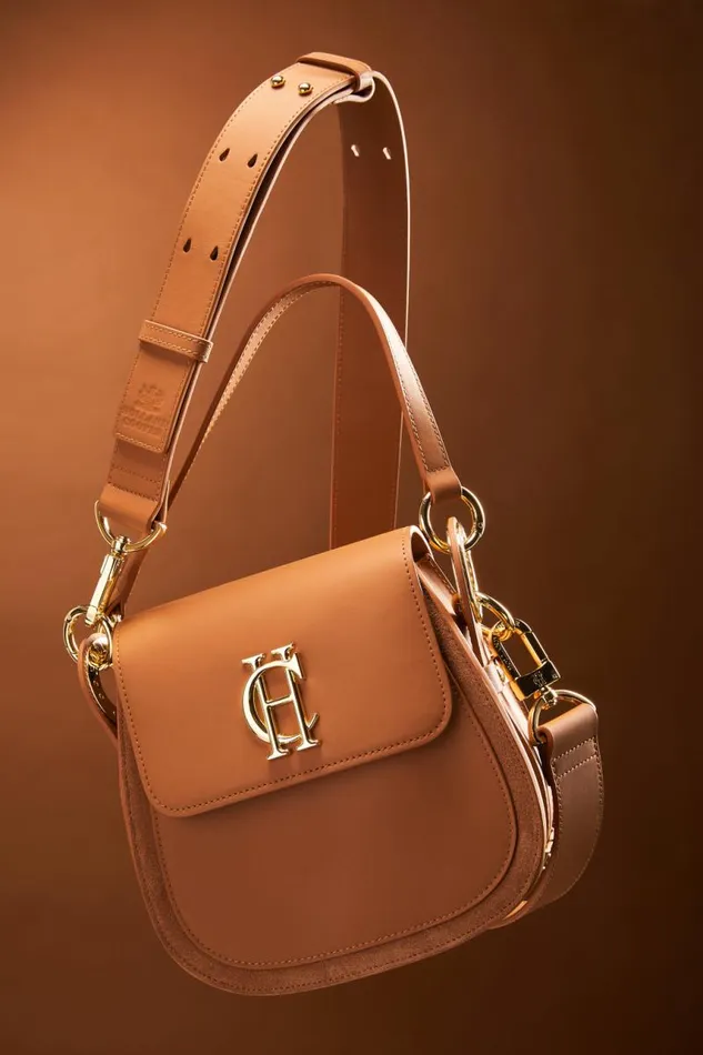 Women Bags Holland Cooper Chelsea Saddle Bag Tan
