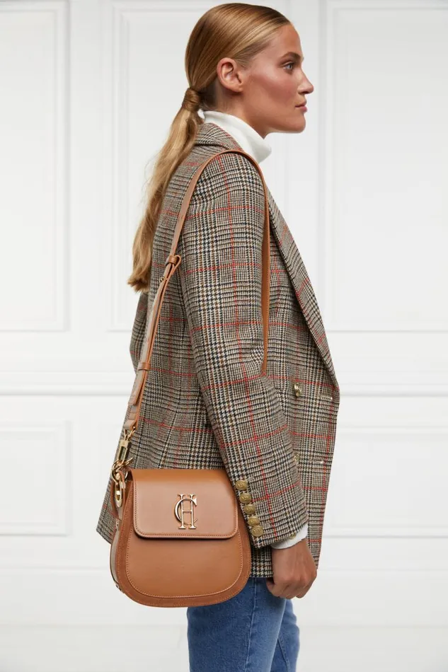Women Bags Holland Cooper Chelsea Saddle Bag Tan Women Bags Holland Cooper Chelsea Saddle Bag Tan