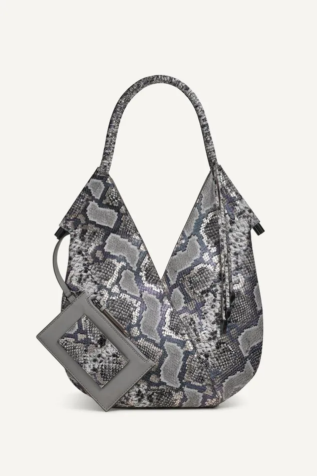 Women BALDWIN MINI SHOULDER BAG Python Donna Karan New York Shoulder And Hobo Bags Women BALDWIN MINI SHOULDER BAG Python Donna Karan New York Shoulder And Hobo Bags