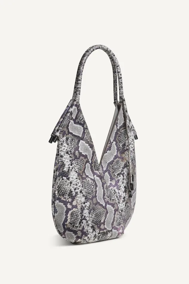 Women BALDWIN MINI SHOULDER BAG Python Donna Karan New York Shoulder And Hobo Bags Women BALDWIN MINI SHOULDER BAG Python Donna Karan New York Shoulder And Hobo Bags