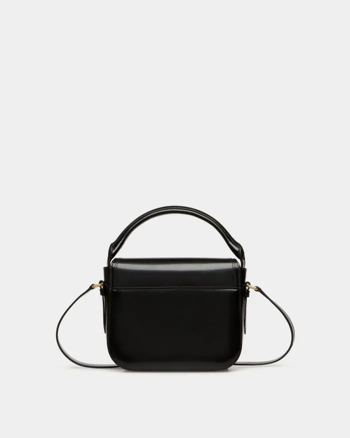 Women Bally Mini and Belt Bags Beckett Minibag In Black Brushed Leather Black Women Bally Mini and Belt Bags Beckett Minibag In Black Brushed Leather Black