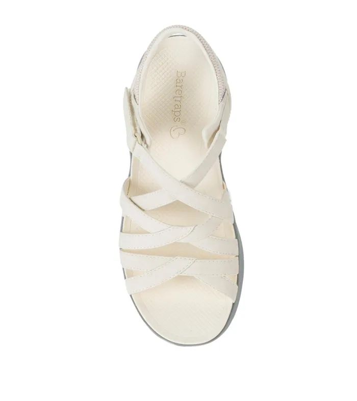 Women Baretraps Active Sandals Taci Wedge Sandal Cream