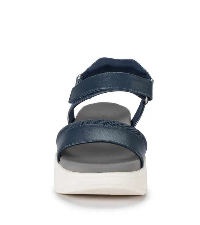 Women Baretraps Active Sandals Wincy Platform Sandal Navy Blue