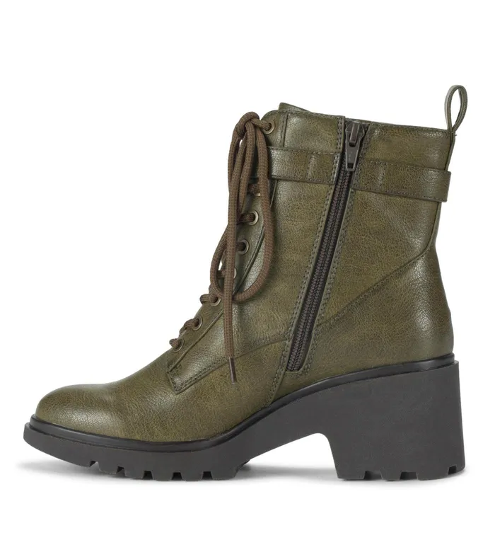 Women Baretraps Booties Dani Lace Up Boot Dark Jade