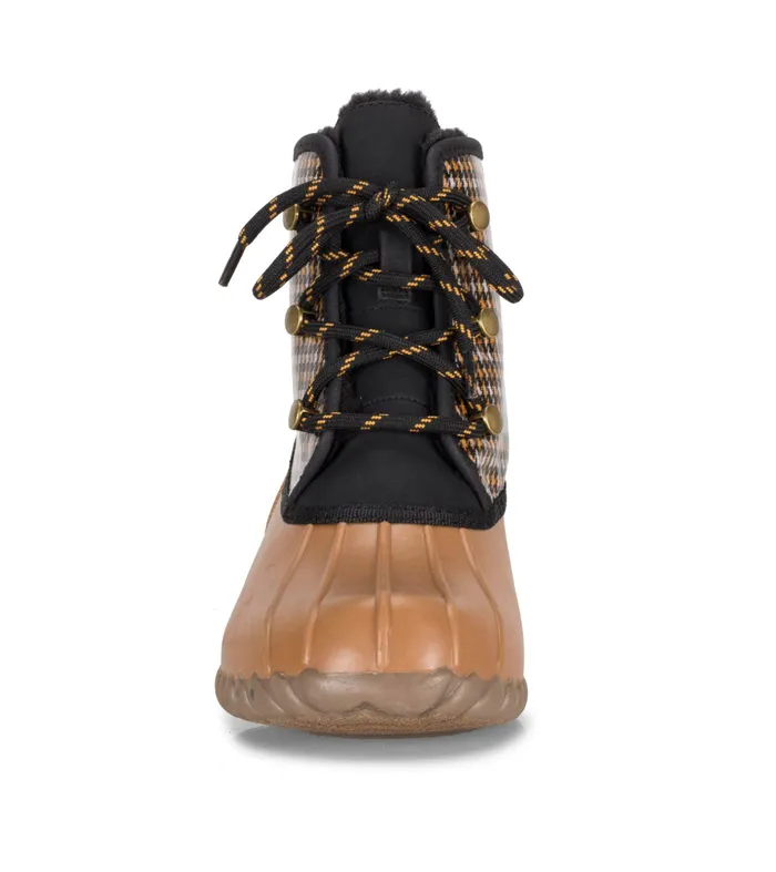 Women Baretraps Booties Fernanda Duck Boot Camel Multi