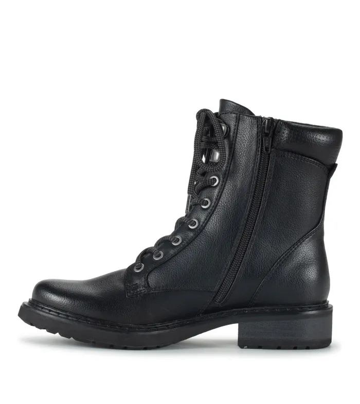 Women Baretraps Booties Holden Lace Up Bootie Black