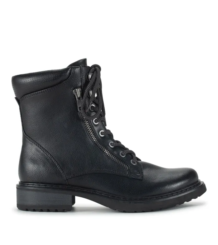 Women Baretraps Booties Holden Lace Up Bootie Black