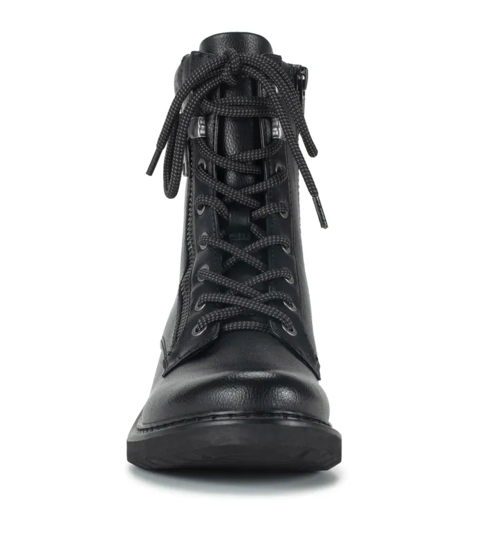 Women Baretraps Booties Holden Lace Up Bootie Black