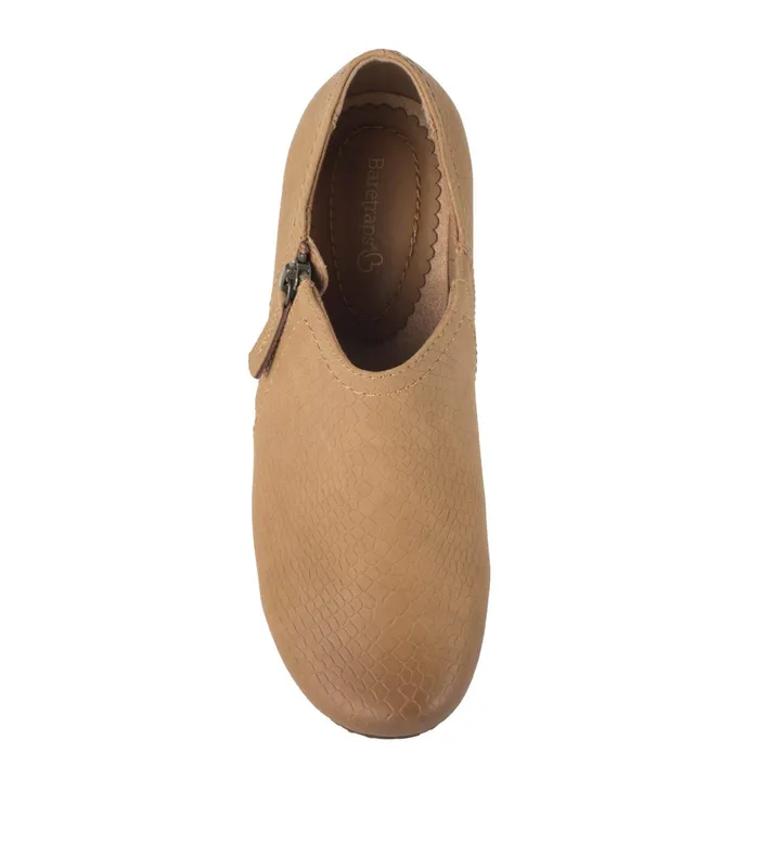Women Baretraps Booties Louise Wedge Ankle Bootie Sandstone