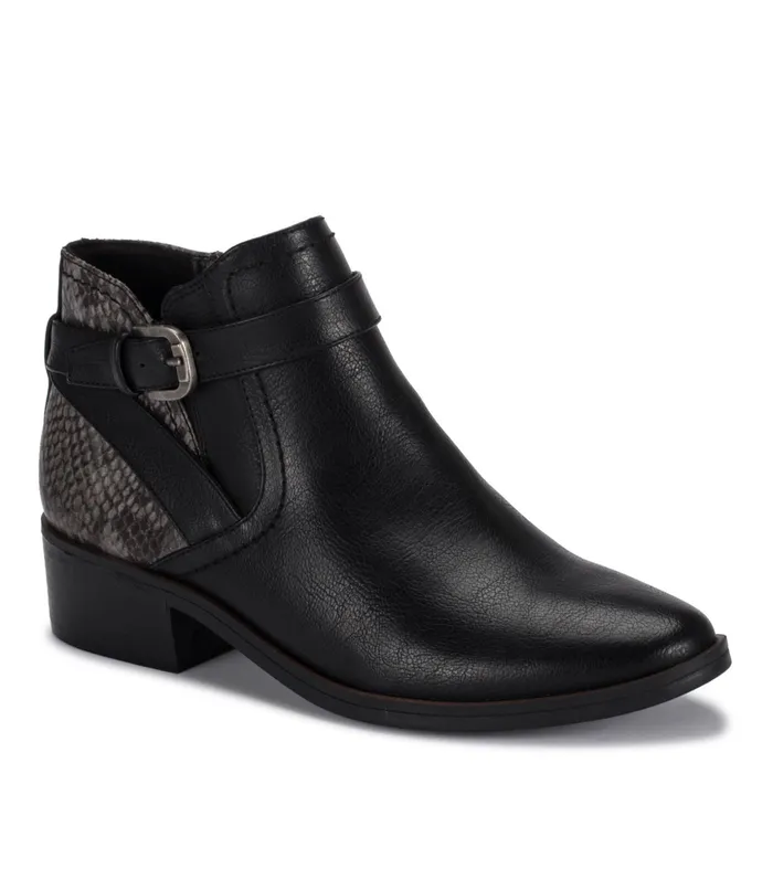 Women Baretraps Booties Maci Bootie Black Snake