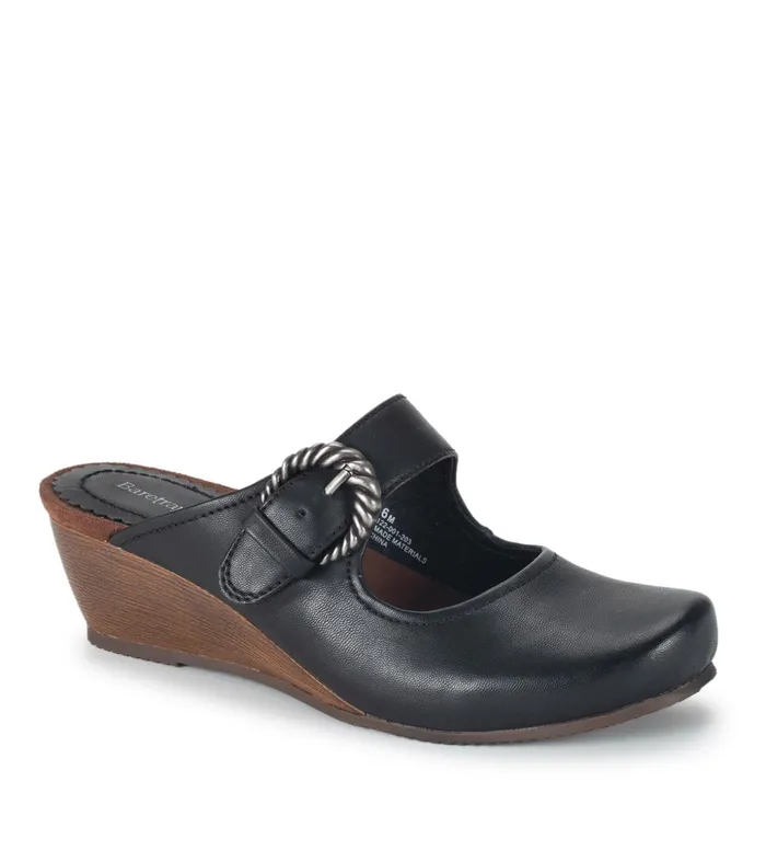 Women Baretraps Clogs and Mules Luna Mary Jane Mule Black