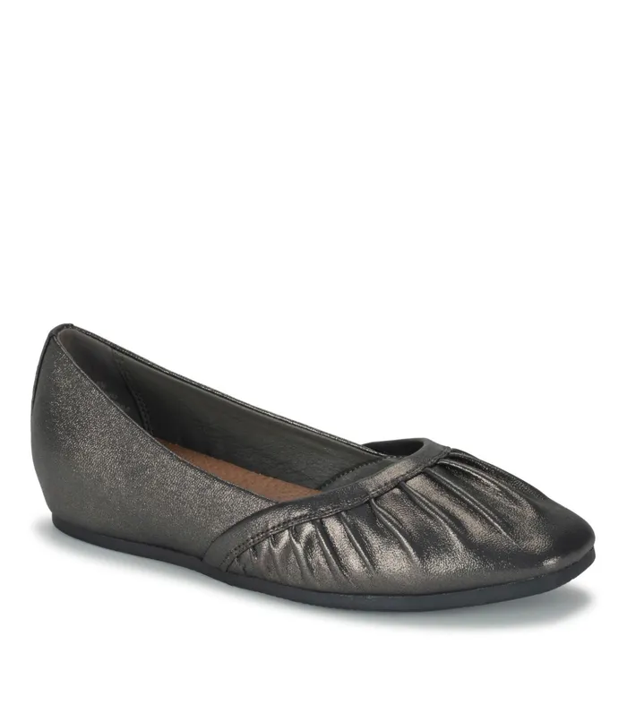 Women Baretraps Flats and Loafers Charlie Flat Gunmetal