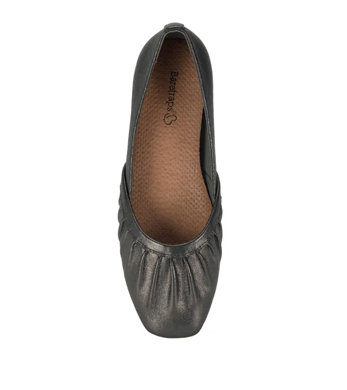 Women Baretraps Flats and Loafers Charlie Flat Gunmetal
