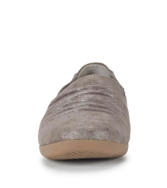 Women Baretraps Flats and Loafers Piper Slip On Gunmetal