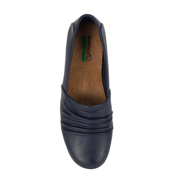 Women Baretraps Flats and Loafers Piper Slip On Navy