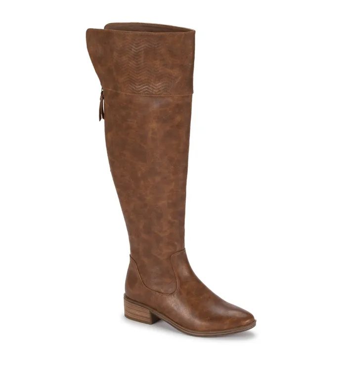 Women Baretraps Knee High Boots Marcela Wide Calf Over The Knee Boot Acorn